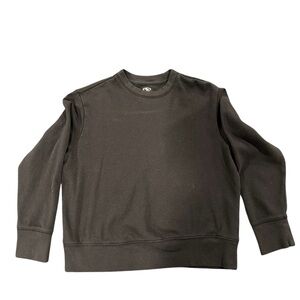 Athletic Works Kids Black Crewneck Sweatshirt